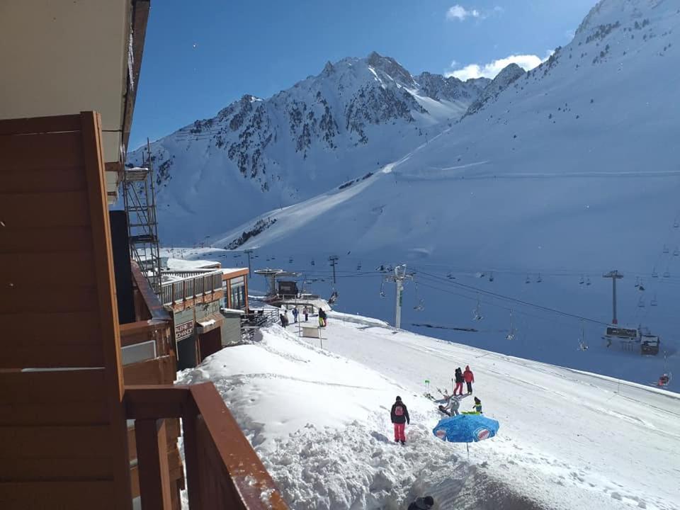 Studio En Pleine Montagne Avec Vue Sur Marmottes La Mongie Zewnętrze zdjęcie