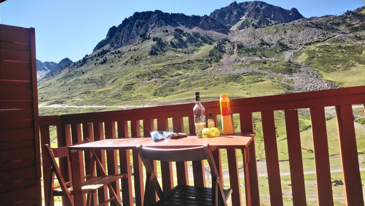 Studio En Pleine Montagne Avec Vue Sur Marmottes La Mongie Zewnętrze zdjęcie